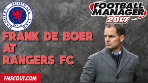 Frank de boer begins his reign as netherlands coach on wednesday hoping to. Frank De Boer At Rangers Fc Football Manager 2017 Youtube