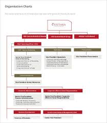 Organization Chart Template 10 Free Word Pdf Documents