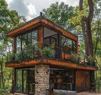 Experience Cozy Container Living: Nature Meets Minimalism