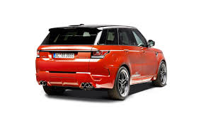 2014 Red Ac Schnitzer Land Rover Range Rover Back View Wallpaper Car Wallpapers 49777