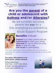 General advertisements are defined as recruitment materials that describe more than one research study. Parent Recruitment Flyer Asthma Allergy Support