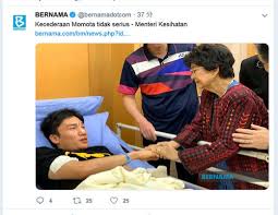 I don't think the accident affected me. Malaysian Politicians Also Visit Kento Momota Promised Support Japan Top News