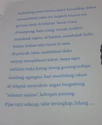 Sebutkan Majas Personifikasi Dan Simile Pada Puisi Senjakala Gunung Merapi Pernyataan Yang Brainly Co Id