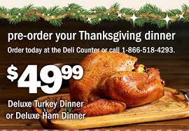 Prepared thanksgiving dinner from eli zabar's, items from $20 to $195. Meijer 49 99 Thanksgiving Dinner 20 Off Deli Trays Milled