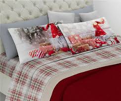 Posizione nome prodotto prezzo tipo prodotto. Completo Lenzuola Di Flanella Matrimoniale Caldo Cotone Natalizie Natale Gnomo Eur 49 00 Picclick It