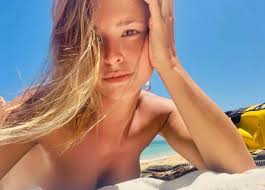 Playboy Model Marisa Papen Shocks With Naked Shark Photo Shoot