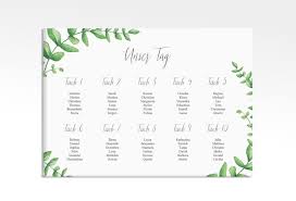 Sitzplan Leinwand Hochzeit Botanic Leinwand Hochzeit Karte Hochzeit Sitzplan Hochzeit