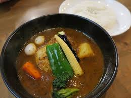 Just take a spoonful of rice, dip it into. Hokkaido Soup Curry Picture Of Sama Hokudai Mae Sapporo Tripadvisor
