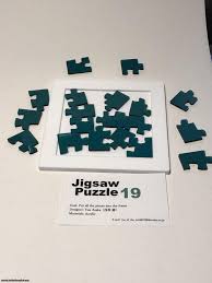 This could potentially be the world's most difficult jigsaw puzzle. Jigsaw Puzzle 19