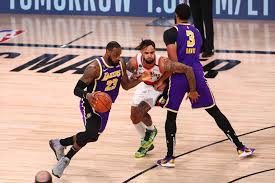 No equipment necessary!lakers vs blazers game 3#nba #nbaplayoffs #2020nbaplayoffs. Nba Playoffs L A Lakers Pull Away In Second Half To Down Portland