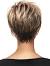 Medium Short Layered Hair Back View