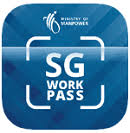 A physical device that exchanges bluetooth signals with other tracetogether tokens or tracetogether mobile apps nearby, to aid digital contact tracing efforts. Sgworkpass