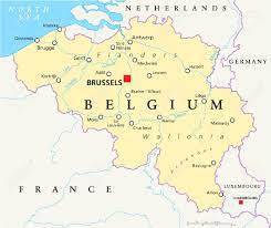 Creador de mapas en blanco bélgica en línea de alta resolución (vector). Mapa De Belgica Mapa Fisico Geografico Politico Turistico Y Tematico