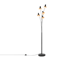 Stehlampe Schwarz 5 Flammig 205 Cm Baraga Kauf Ohne Risiko Auf