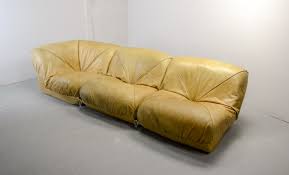 Add luxury to your décor with leather sofas from urban ladder. Mid Century Design 3 Elements Modular Leather Airborne Sofa Model Patate France 1970s Hpvintage Com