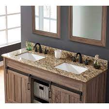 Brown Bathroom Decor Vanity