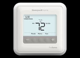 Tap the lock symbol visible on the thermostat's display. Honeywell Home T4 Pro Th4110u Thermostat Consumer Reports