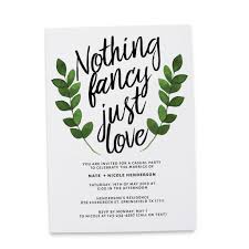 75 Fun Unique Wedding Invitations For Cool Couples Emmaline Bride Casual Wedding Reception Casual Wedding Invitations Funny Wedding Invitations