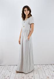 Striped Short Sleeve Maxi Dress S Xl Maxi Dress With Sleeves Short Sleeve Maxi Dresses Maxi Dresses Casual