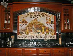 The tile can be placed on the backsplash with a drywall backing. Italian Tile Backsplash Kitchen Tiles Murals Ideas