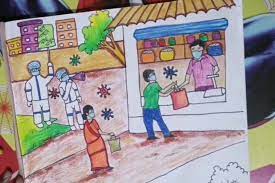 Ronaks Drawing Scenery Home Facebook Images of easy village scene drawing golfclub. ronaks drawing scenery home facebook