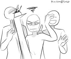 Pin By Elif Busra Koca On Draw The Squad Xd Drawing Base Funny Drawings Art Reference