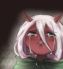 Darling in the franxx music : Young Zero Two Crying Aesthetic Anime Darling In The Franxx Anime