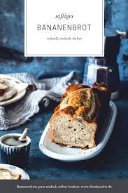 Bananenbrot Mit Schmand Dee S Kuche Foodblog Rezept Bananen Brot Bananenbrot Bananenbrot Kuchen