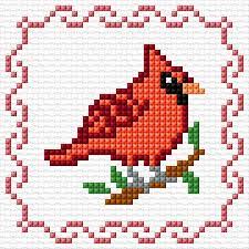 Items similar to cardinal cross stitch pattern on etsy. Ann Logan 10 Free Patterns Online Cardinal 4164