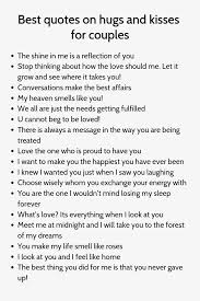 Best Quotes On Hugs And Kisses For Couples Captions For Couples Instagram Quotes Captions Hug Quotes
