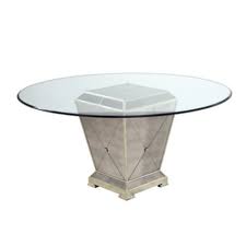 I followed instructions and notified customer service. Borghese Dining Table From Z Gallerie Mirrored Furniture Round Dining Glass Dining Table