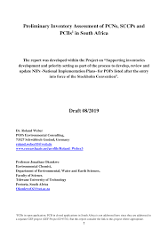 Check spelling or type a new query. Http Chm Pops Int Portals 0 Download Aspx D Unep Pops Nip Projects Southafrica Preliminary Report English Pdf
