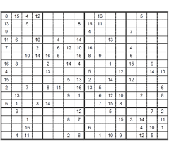 So if you are a genius in solving sudoku puzzles, go ahead and download this;. Prestar Conversion Ranura Sudoku 16x16 Para Imprimir Gratis Mostrarte Manchuria Colateral