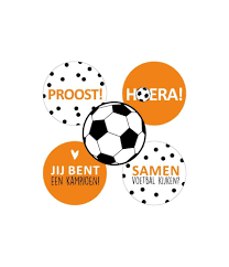Voetbal oranje hit 2020 ek! Stickers Rond Ek Voetbal Leuke Stickers Kopen
