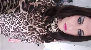 crossdresser in wifes leopard print dress | xHamster