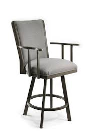 Buy Humphrey Flex Or Recline Back Comfortable Swivel Stool With Arms