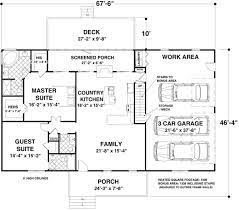 Our split bedroom collection offers floor plans that are design to maximize living space with large kitchens, open great rooms and spacious master suites. Country House Plan 2 Bedrooms 2 Bath 1500 Sq Ft Plan 4 278