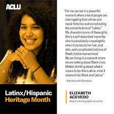 Acevedo works with students on all aspects of career planning and manages the judicial clerkship application program. Aclu On Twitter Elizabeth Acevedo An Award Winning Dominican American Poet And Author Is Actively Creating Space For Afrolatinas To Celebrate Who We Are Https T Co Xzkirmulaw