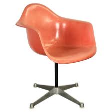 Eames lounge chair and ottoman restoration. Herman Miller Eames Model Psc Fiberglass Swivel Office Desk Chair For Sale At 1stdibs
