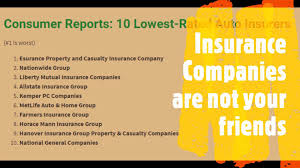 Consumer reports is a resource that rates and over the years, consumer reports has actually influenced many companies to change their products. Alo Legal Insurance Companies Are Not Your Friends Facebook