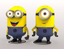 Minions 3d De Papel Juguetes De Papel Juguetes De Papel Cosas De Minion Sobres De Papel