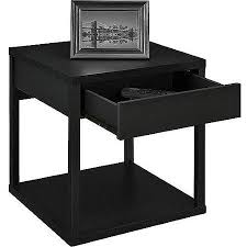 Mainstays Parsons End Table With Drawer Multiple Colors Walmart Com End Tables With Drawers End Tables Sofa End Tables