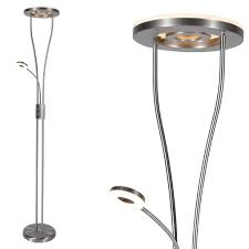 Der deckenfluter ist in gutem zustand. Led Deckenfluter Mit Lesearm Stehleuchte Kaufland De