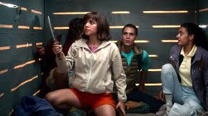 Since this dora (isabela moner) is a teen rather than a very young girl, the movie is geared toward slightly older viewers than the show. Dora The Explorer Breaks Rules In New Lost City Of Gold Trailer Ew Com