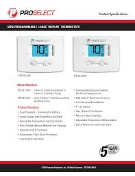 See the installer manual for more information. Product Specifications Product Features Model Manualzz