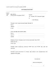 The collection that comprising chosen picture and the best among others. 7 Contoh Surat Permohonan Perubahan Data Bisa Jadikan Referensi