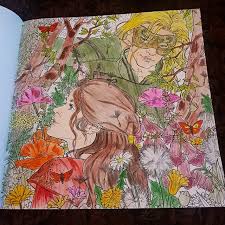 Coloring books for grown ups free printable. The World Of Sarah J Maas How Awesome Are These Colored Pages From The