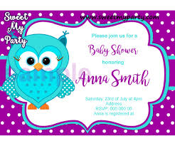 Turquoise Purple Owl Baby Shower Invitation Turquoise Purple Owl Invitation Gender Reveal Owl Baby Shower Invitation Owl Baby Shower Invitation Owl Invitation For Baby Shower Owl Birthday Invitation Owl Baby Shower Favors Owl Baby Shower Sweetmparty Com