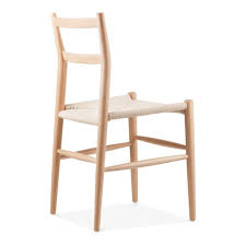 Leon Beech Wood Dining Chair With Woven Seat Natural Wooden Dining Chairs Wood Dining Chairs Chair