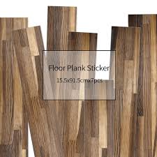 Free delivery and returns on ebay plus items for plus members. 7pcs Set Wood Grain Floor Tiles Plank Sticker Diy Pvc Self Adhesive Kitchen Home Decor Waterproof Sticker Buy At The Price Of 18 36 In Aliexpress Com Imall Com